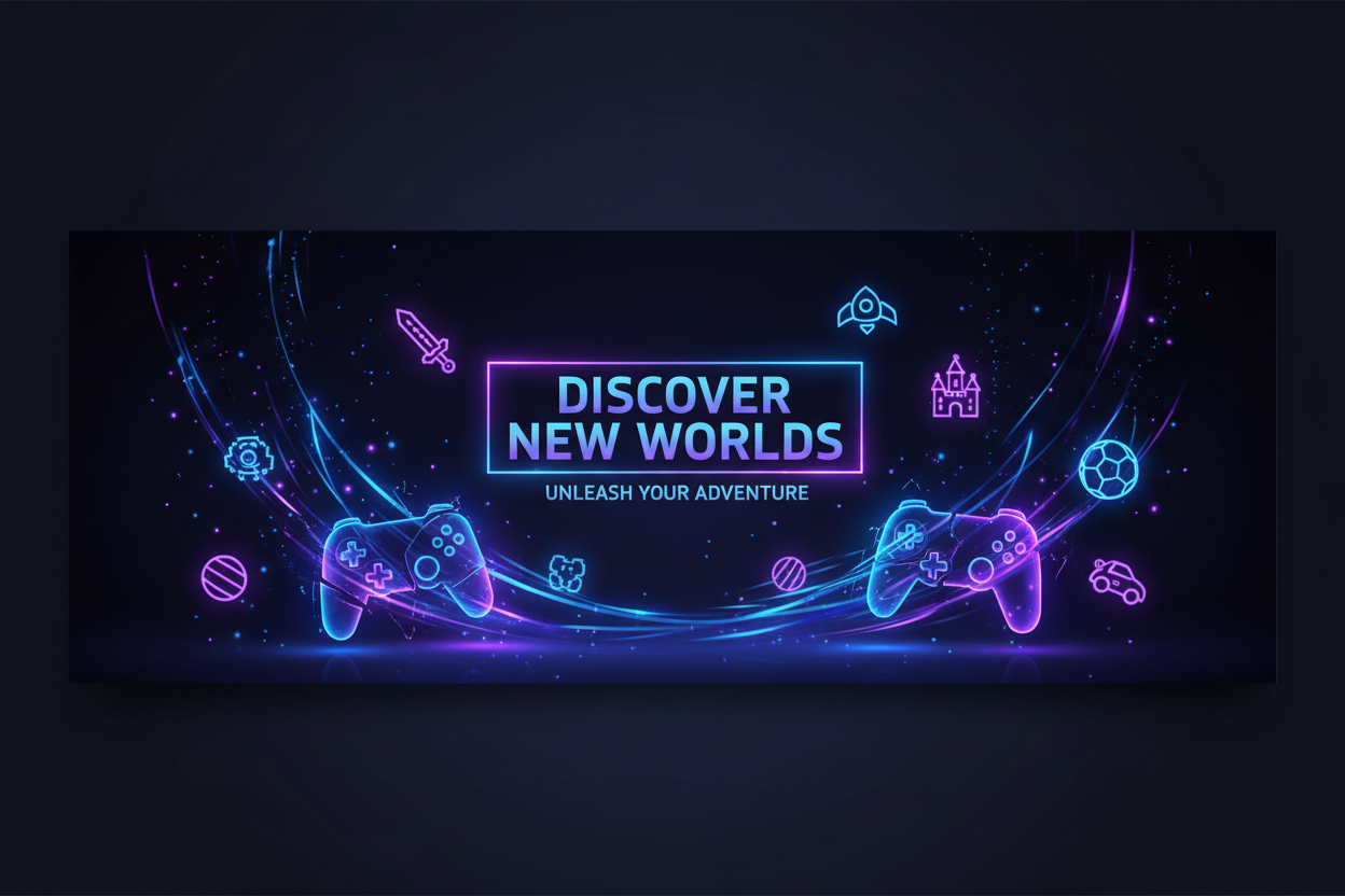 Banner Digital Games Store